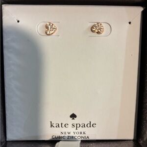 kate spade metallic glitter jewelry box in black and silver